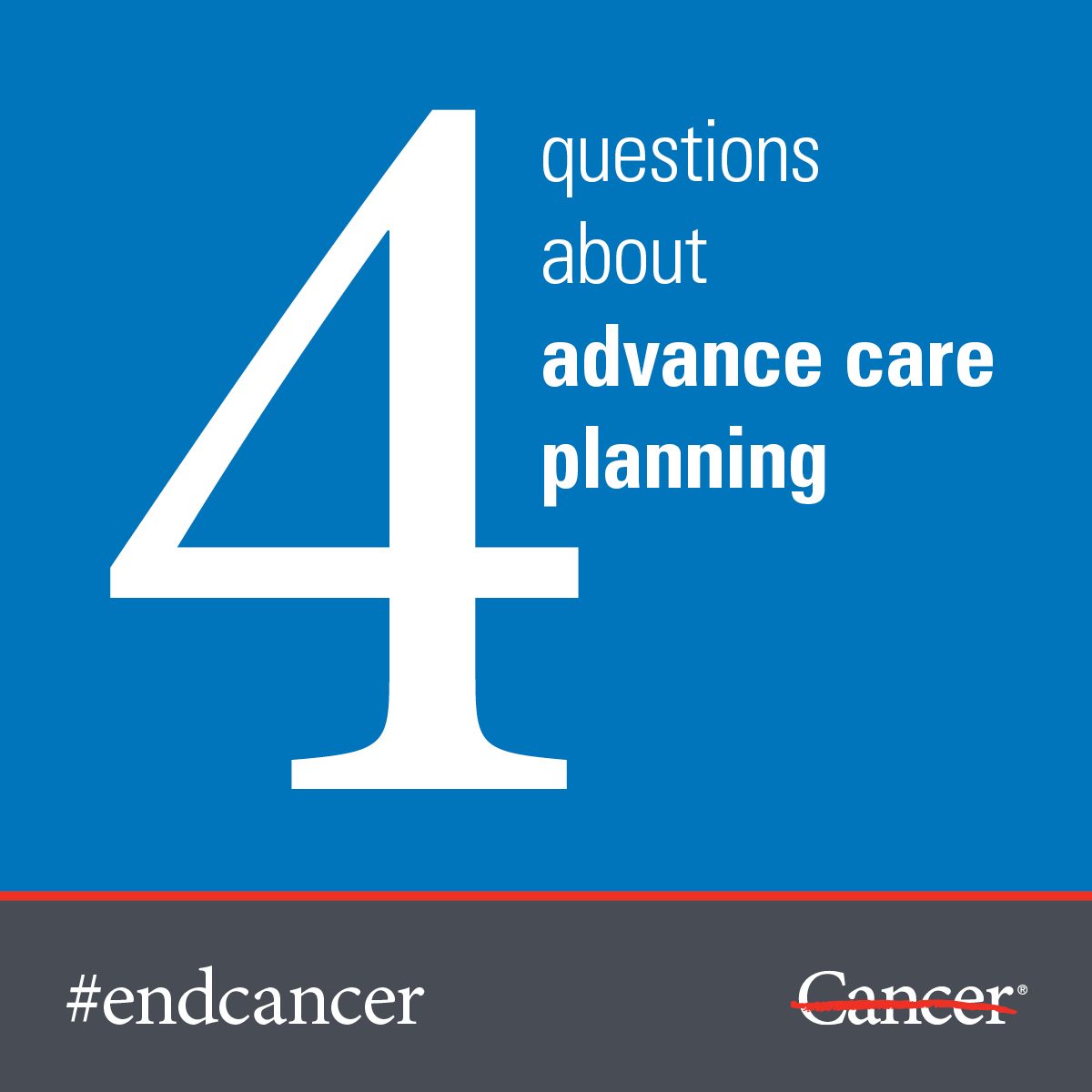 Learn why you need advance care planning.