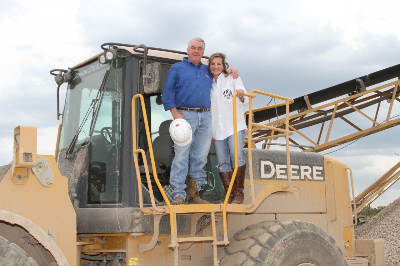 Daron Gribble and his wife, Valerie