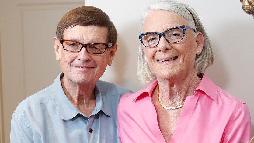 Geneticists Neal Copeland, Ph.D., and Nancy Jenkins, Ph.D.