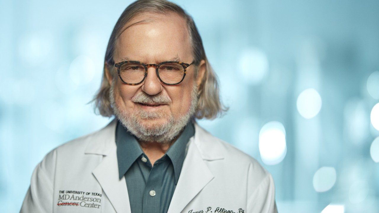 Nobel Prize-winning immunotherapy researcher Jim Allison, Ph.D.