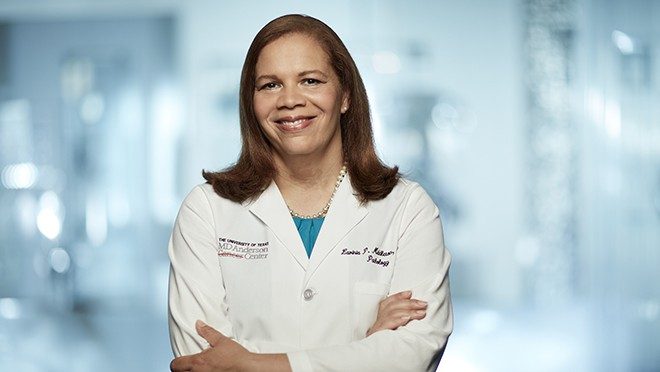 Breast cancer pathologist Lavinia Middleton, M.D.