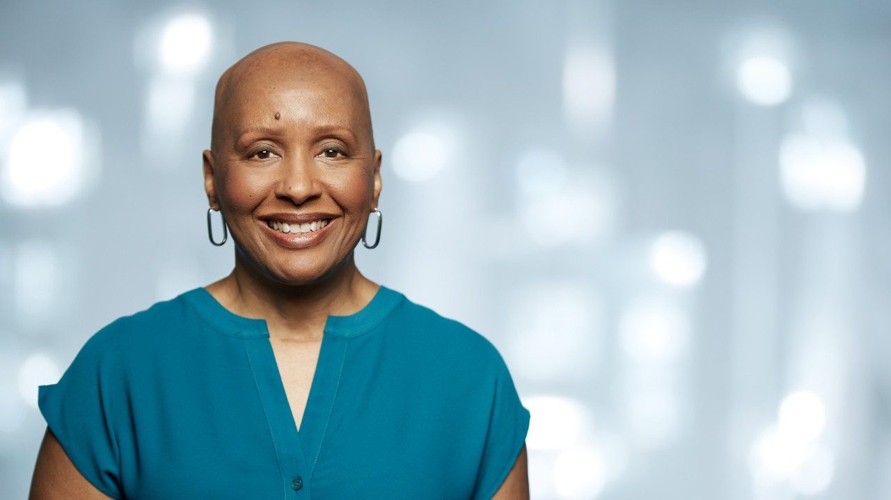 Breast cancer survivor Constance Porter, Ph.D.