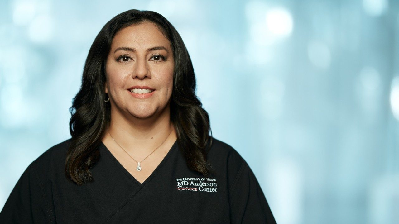 MD Anderson League City nurse navigator and breast cancer specialist Diana Vasquez