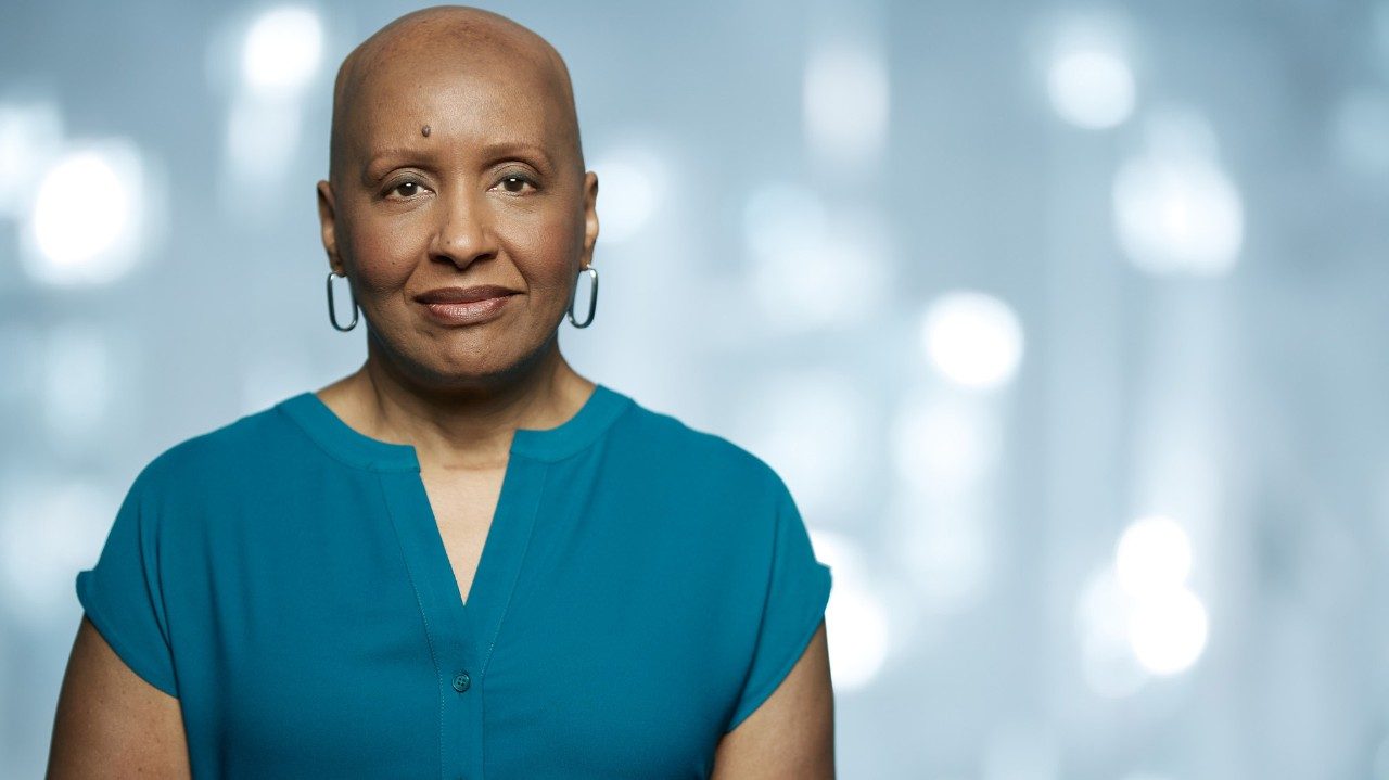 Breast cancer survivor Constance Porter, Ph.D.