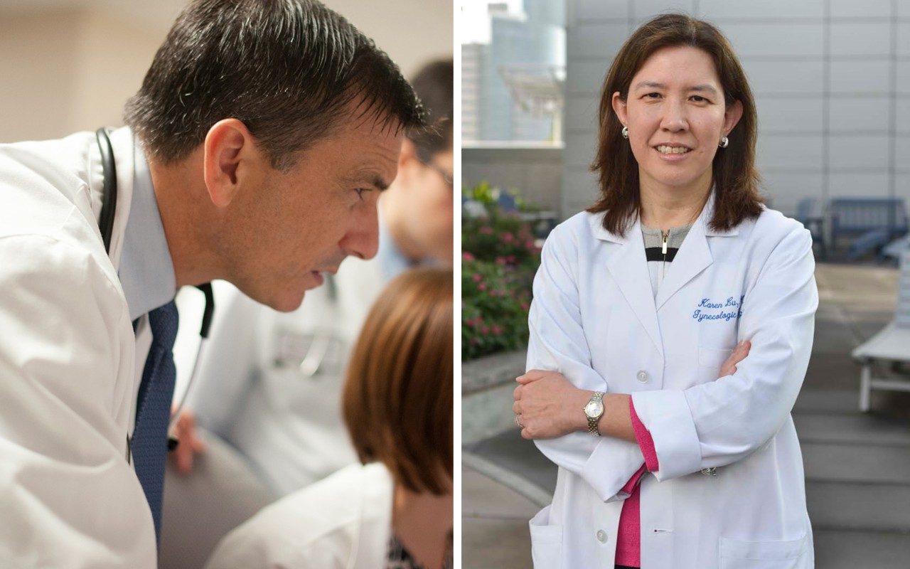 John Heymach, M.D., Ph.D., lung cancer and Karen Lu, M.D. breast and ovarian cancer 