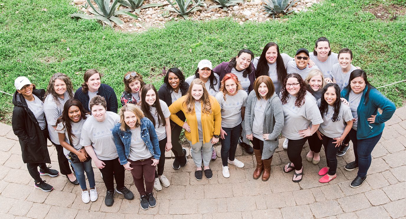 Young adult cancer survivors enjoy a weekend retreat.